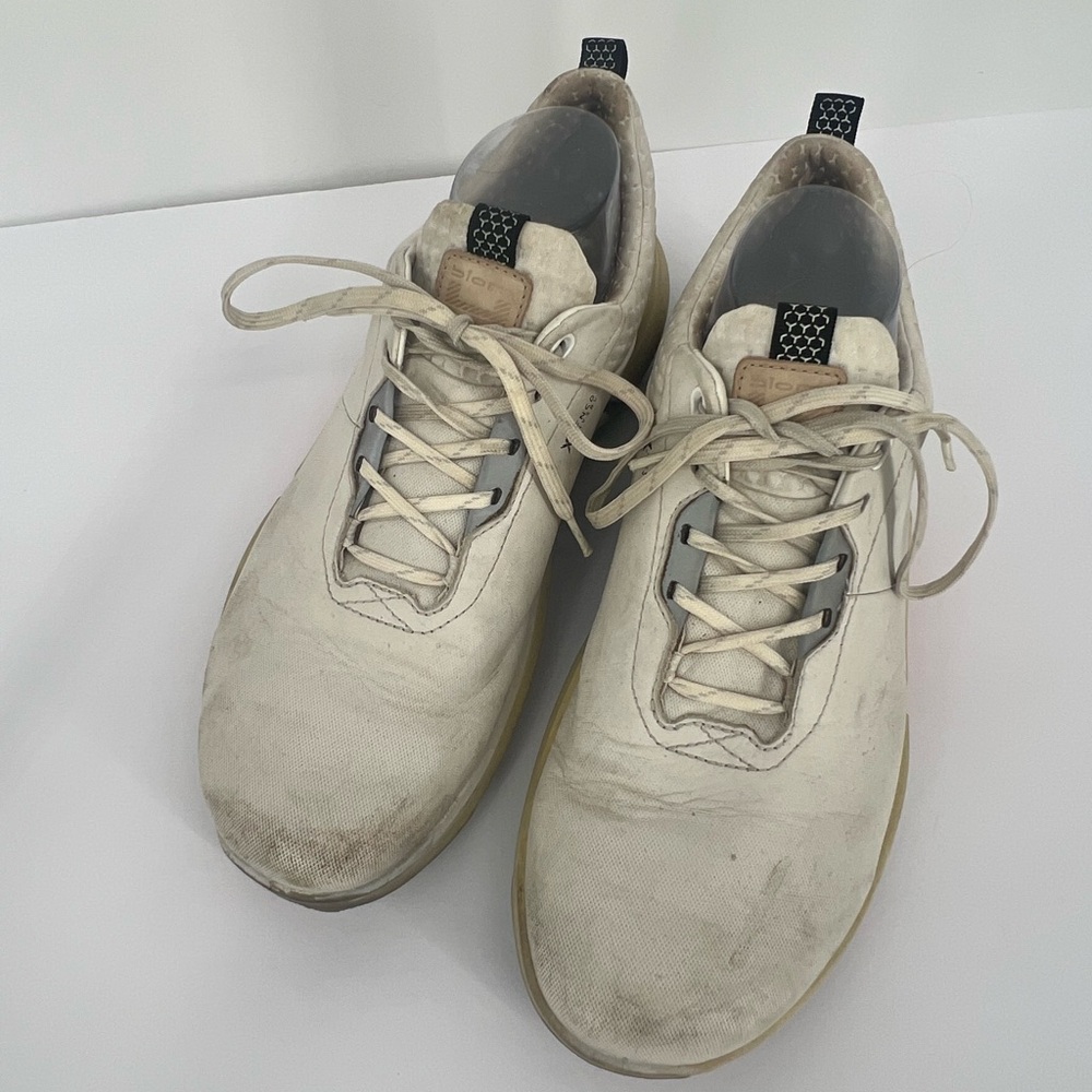 Ecco Men Golf Shoe White Gore-Tex Waterproof Sneaker Spikeless - Picture 4 of 16